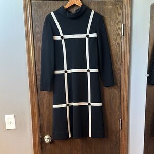Vintage 100% Wool dress. Size 10